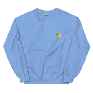 Unisex Sweatshirt „Live Laugh Lemondrive“ – Cocktail Streetwear mit Zitrone