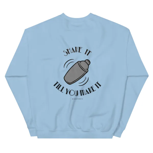 Unisex Hoodie „Shake it till you make it“ – Cocktail Shaker Streetwear – Bild 5