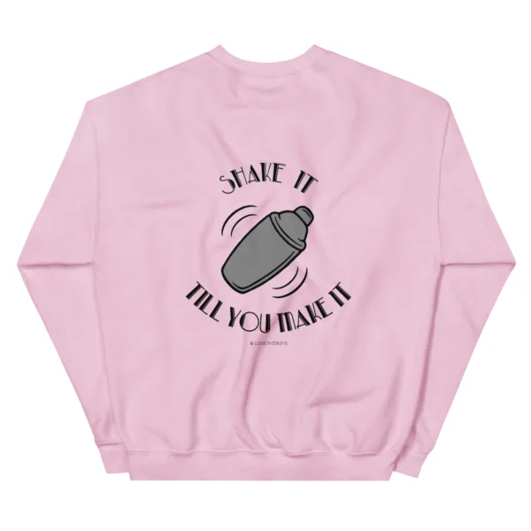 Unisex Hoodie „Shake it till you make it“ – Cocktail Shaker Streetwear – Bild 11