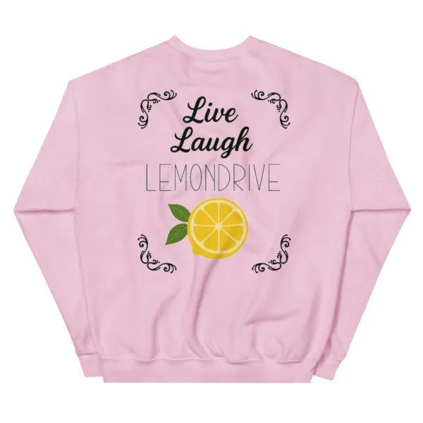 Unisex Sweatshirt „Live Laugh Lemondrive“ – Cocktail Streetwear mit Zitrone – Bild 10