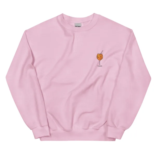 Unisex Aperol Sweatshirt „Huge Glas of Aperol Spritz“ – Cocktail Streetwear – Bild 11