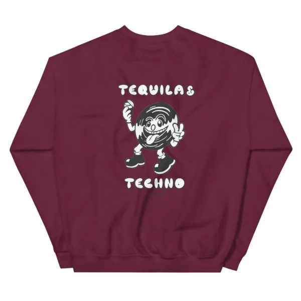 Unisex Tequila Hoodie „Tequila & Techno“ – Streetwear für Bar- und Clubfans – Bild 4