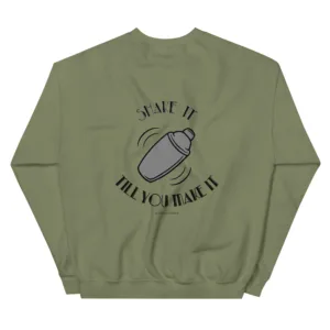 Unisex Hoodie „Shake it till you make it“ – Cocktail Shaker Streetwear