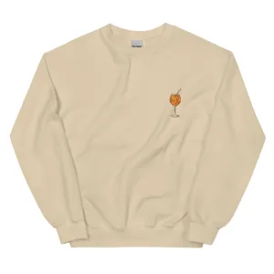 Unisex Aperol Sweatshirt „Huge Glas of Aperol Spritz“ – Cocktail Streetwear