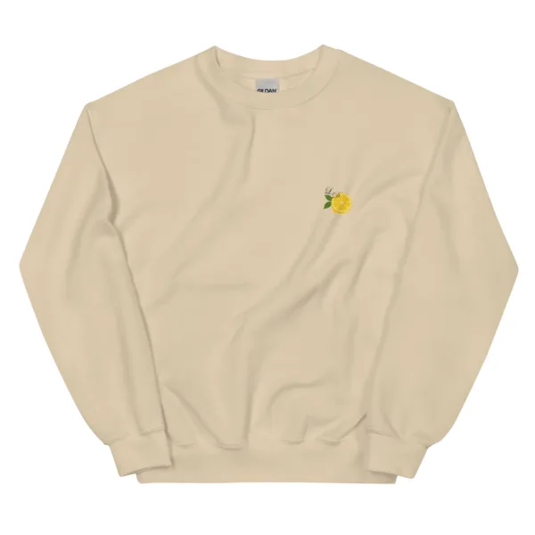 Unisex Sweatshirt „Live Laugh Lemondrive“ – Cocktail Streetwear mit Zitrone – Bild 7