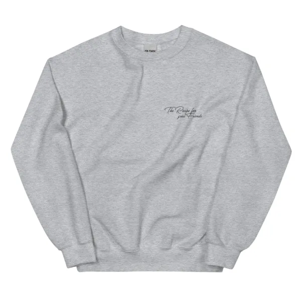 Unisex Espresso Martini Hoodie „Recipe for Good Friends“ – Cocktail Streetwear – Bild 7