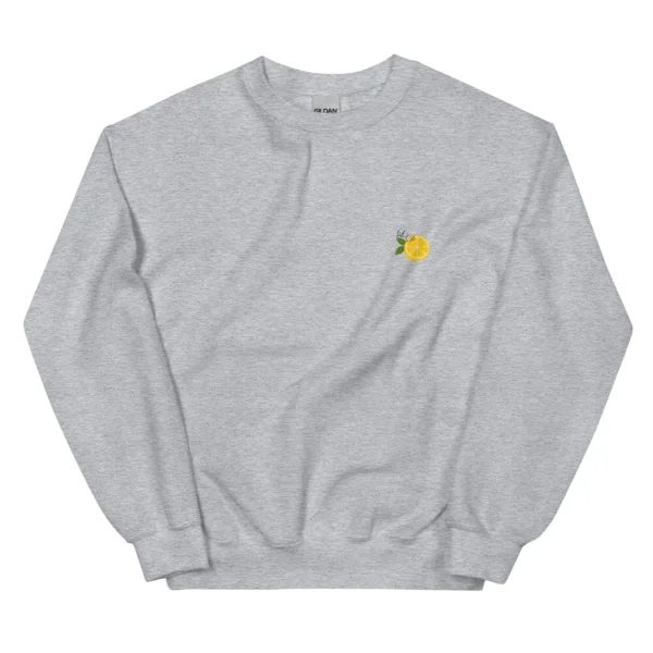 Unisex Sweatshirt „Live Laugh Lemondrive“ – Cocktail Streetwear mit Zitrone – Bild 5