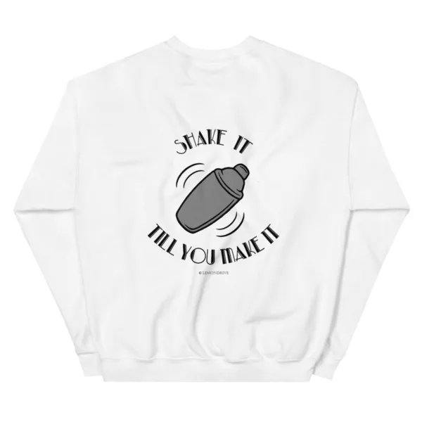 Unisex Hoodie „Shake it till you make it“ – Cocktail Shaker Streetwear – Bild 13