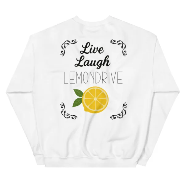 Unisex Sweatshirt „Live Laugh Lemondrive“ – Cocktail Streetwear mit Zitrone – Bild 12