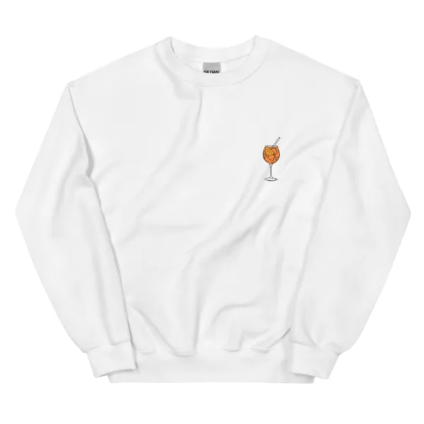 Unisex Aperol Sweatshirt „Huge Glas of Aperol Spritz“ – Cocktail Streetwear – Bild 13