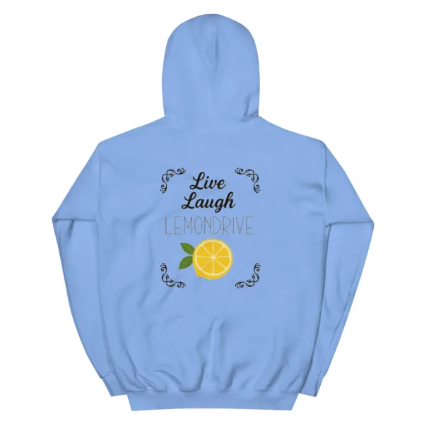 Unisex Hoodie „Live Laugh Lemondrive“ – Cocktail Streetwear mit Zitrone – Bild 4