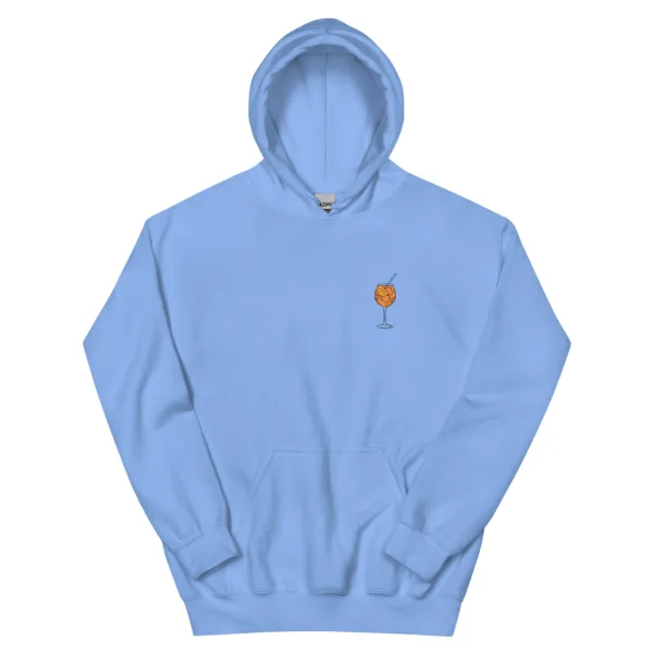 Unisex Aperol Hoodie „Huge Glas ofAperol Spritz“ – Cocktail Streetwear – Bild 3
