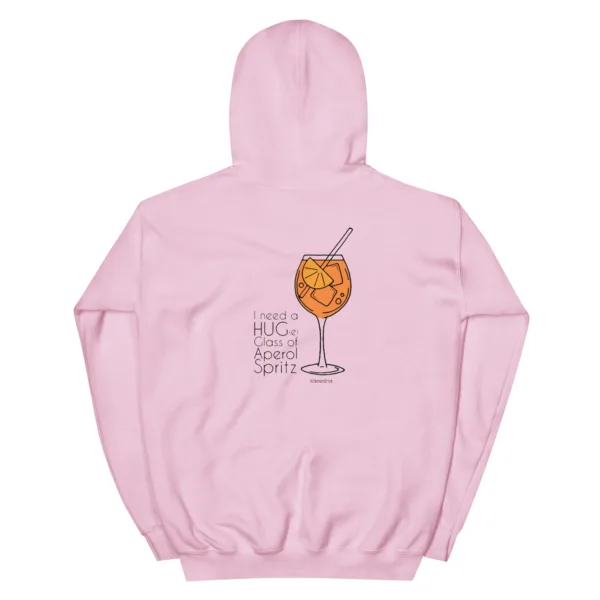 Unisex Aperol Hoodie „Huge Glas ofAperol Spritz“ – Cocktail Streetwear – Bild 10