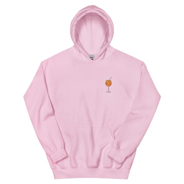 Unisex Aperol Hoodie „Huge Glas ofAperol Spritz“ – Cocktail Streetwear – Bild 9