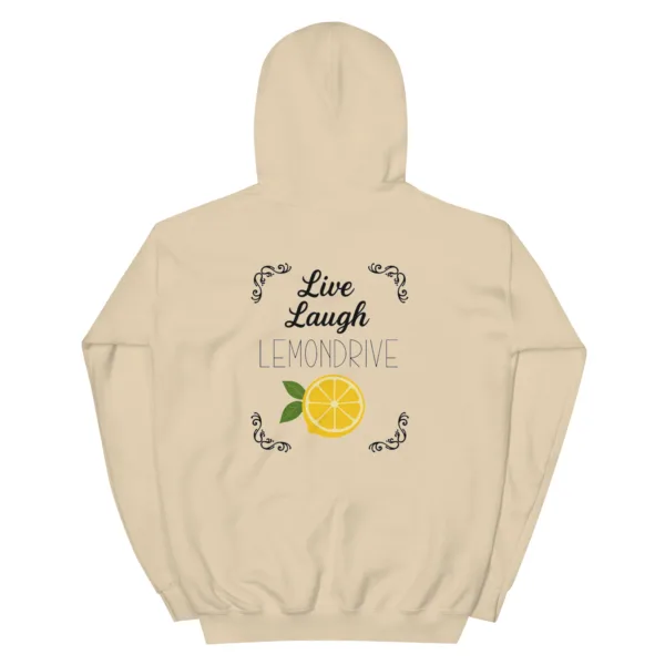 Unisex Hoodie „Live Laugh Lemondrive“ – Cocktail Streetwear mit Zitrone – Bild 10