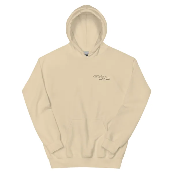 Unisex Espresso Martini Sweatshirt „Recipe for Good Friends“ – Cocktail Streetwear – Bild 11