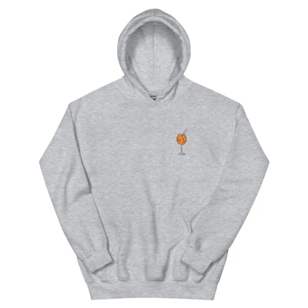 Unisex Aperol Hoodie „Huge Glas ofAperol Spritz“ – Cocktail Streetwear