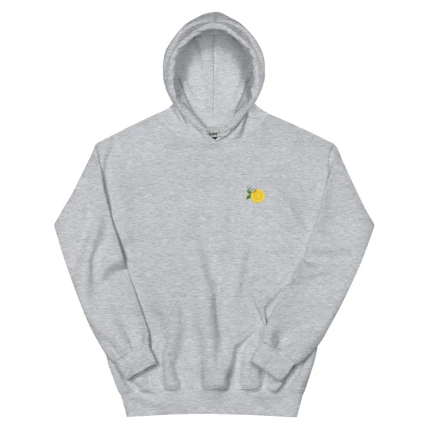 Unisex Hoodie „Live Laugh Lemondrive“ – Cocktail Streetwear mit Zitrone