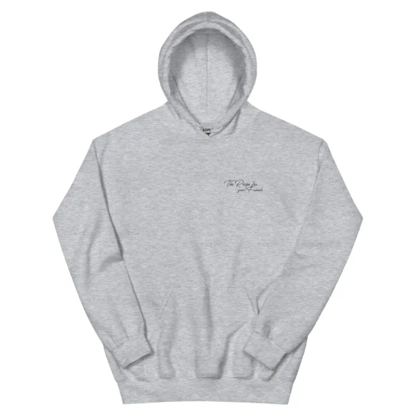 Unisex Espresso Martini Sweatshirt „Recipe for Good Friends“ – Cocktail Streetwear – Bild 3