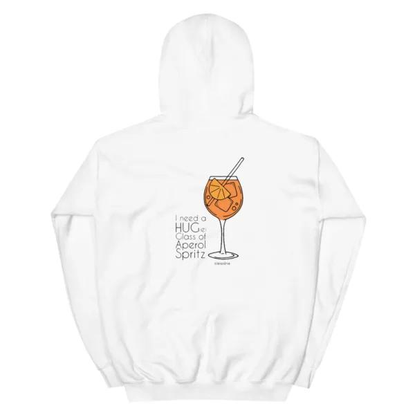 Unisex Aperol Hoodie „Huge Glas ofAperol Spritz“ – Cocktail Streetwear – Bild 12